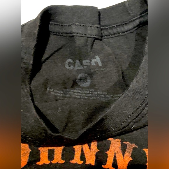 Johnny Cash Walk the line T-shirt - Picture 2 of 3